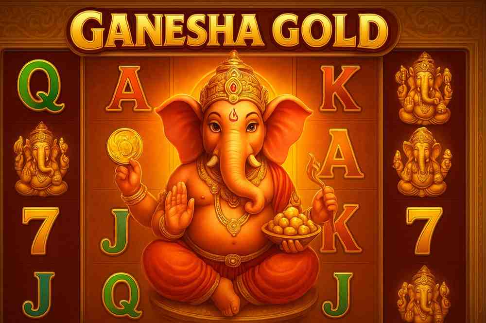 Ganesha Gold 47QQ slot inspirado na mitologia indiana no cassino online